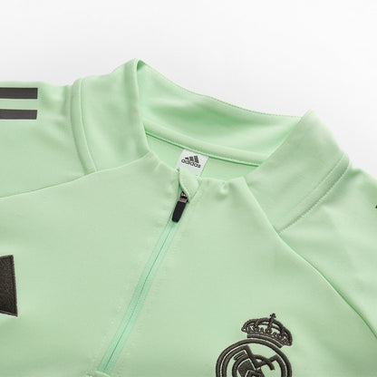 Real Madrid Kids Training Tracksuit Kit 2025/26 Green