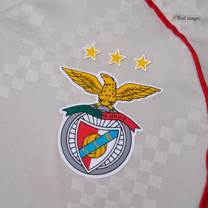 Benfica Mens Away Soccer Jersey 2025/26 Beige
