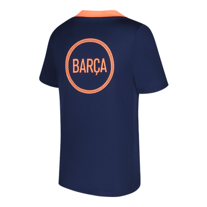 Barcelona Mens Soccer Jersey 2025/26 Orange&Black