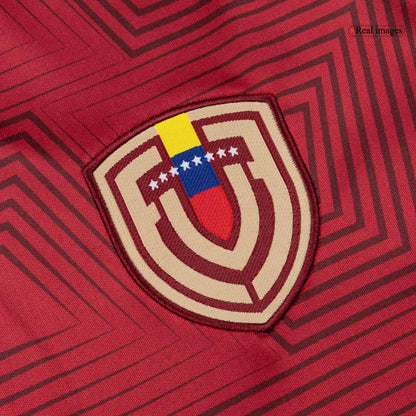 Venezuela Mens Home Soccer Jersey World Cup 2026 Red