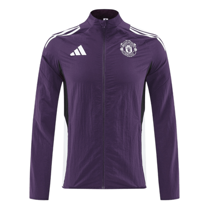 Manchester United Mens Windbreaker Jacket 2025/26 Purple