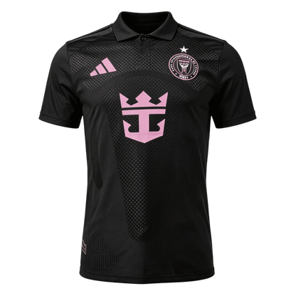 Inter Miami CF Mens Away Soccer Jersey 2026 Black - Player Version