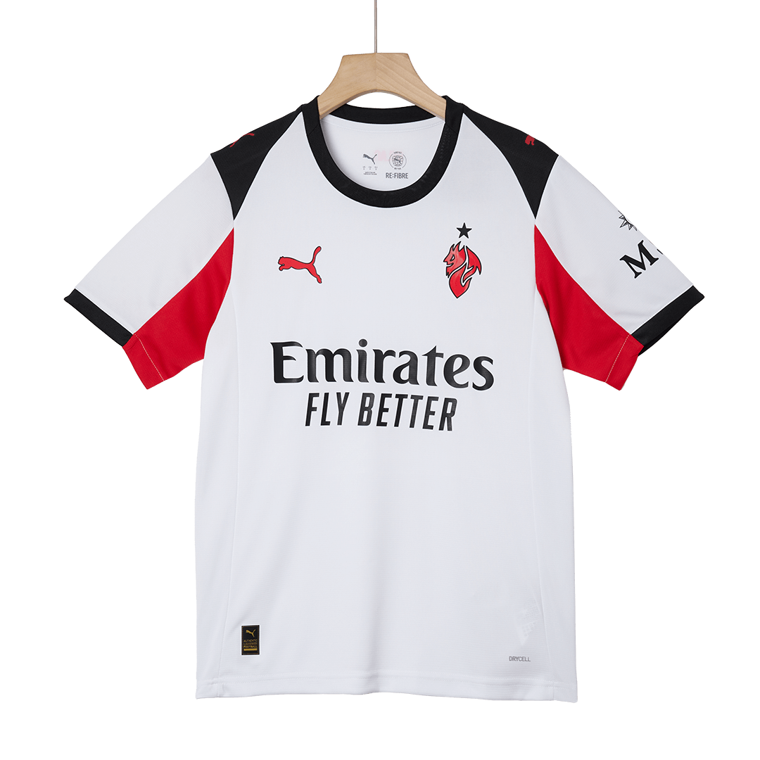FOFANA #19 AC Milan Mens Away Soccer Jersey 2025/26 White