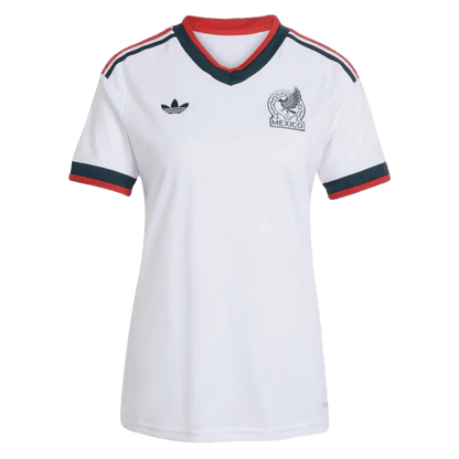 Mexico Womens Away Soccer Jersey World Cup 2026 White