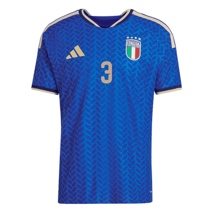 DIMARCO #3 Italy Mens Home Soccer Jersey World Cup 2026 Blue - Player Version