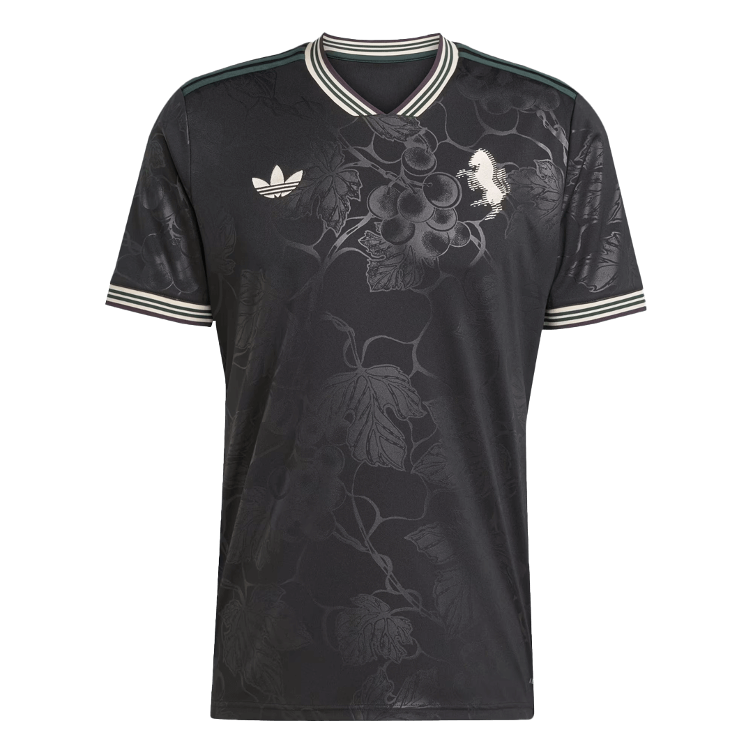 Juventus Mens Third Away Soccer Jersey 2025/26 Black