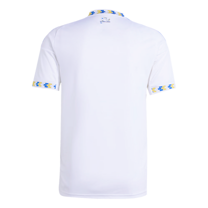 Leeds United Mens Home Soccer Jersey 2025/26 White