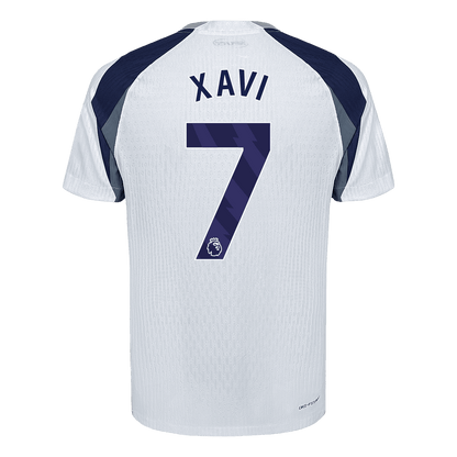 XAVI #7 Tottenham Hotspur Mens Home Soccer Jersey 2025/26 White - Player Version
