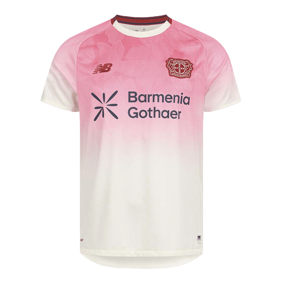 Bayer 04 Leverkusen Mens Away Soccer Jersey 2025/26 Pink