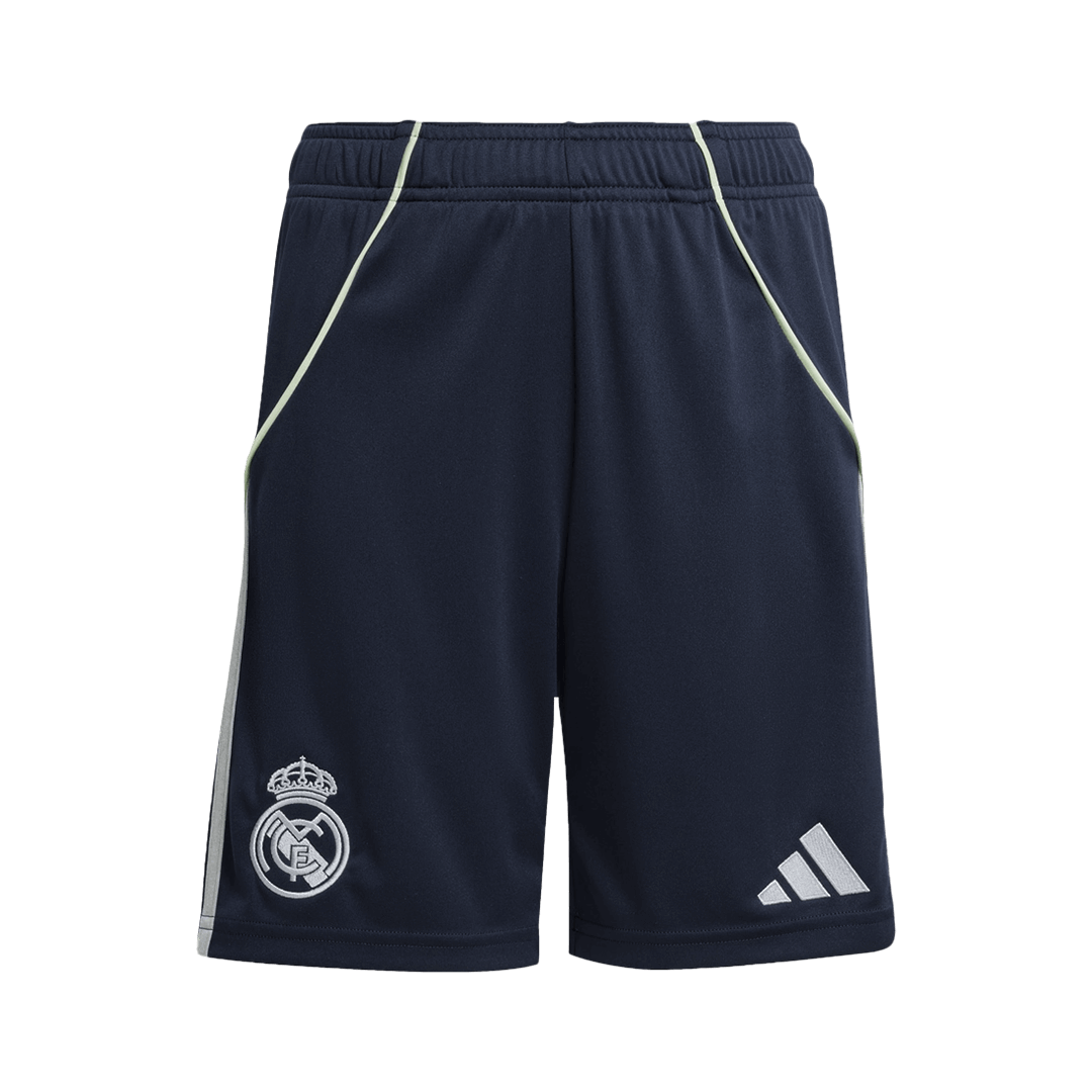Real Madrid Mens Away Soccer Shorts 2025/26 Navy
