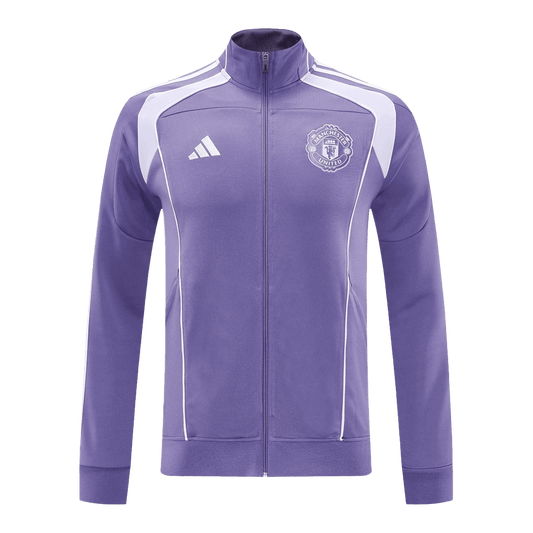 Manchester United Mens Training Jacket 2025/26 Purple