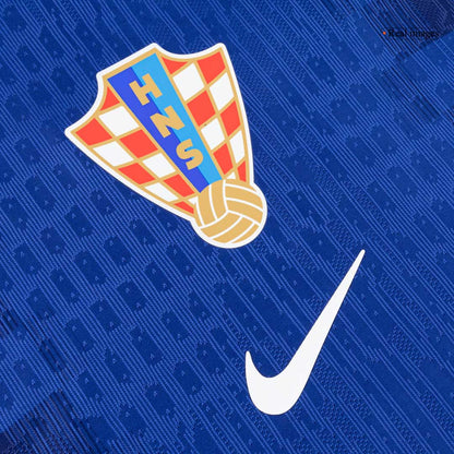 MODRIĆ #10 Croatia Mens Away Soccer Jersey World Cup 2026 Blue - Player Version