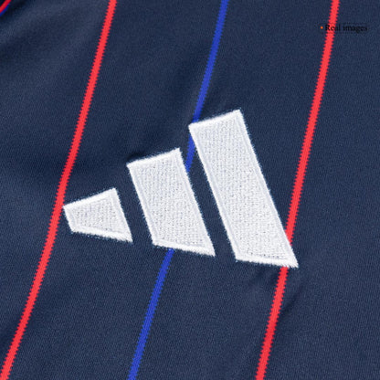 Olympique Lyonnais Mens Away Soccer Jersey 2025/26 Navy