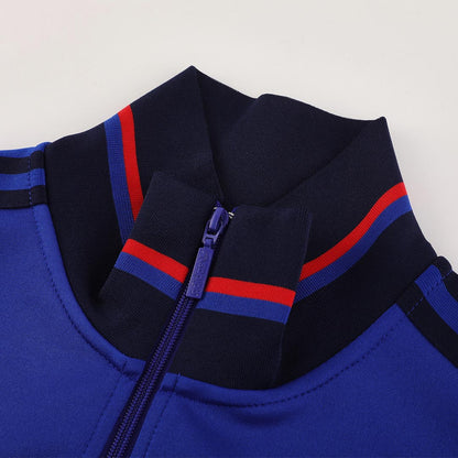Olympique Lyonnais Mens Training Tracksuit Kit 2025/26 Blue