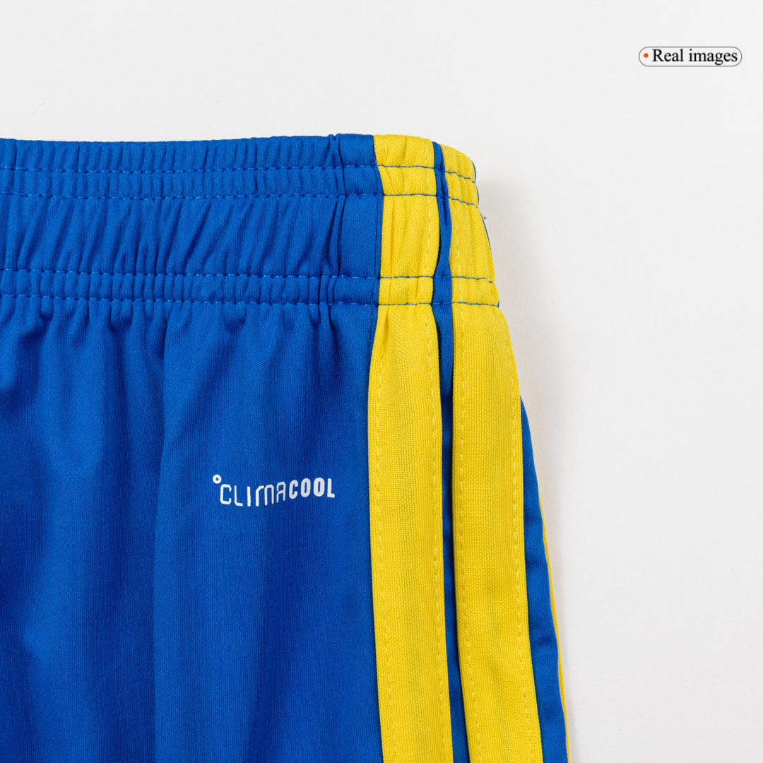 Colombia Mens Home Soccer Shorts World Cup 2026 Blue