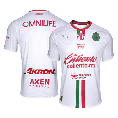 Chivas Mens Away Soccer Jersey 2025/26 White