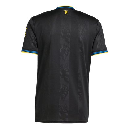Manchester United Mens Third Away Soccer Jersey 2025/26 Black
