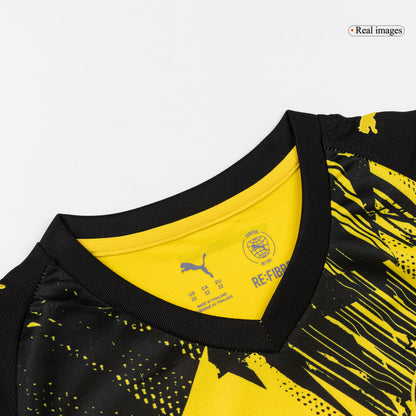 Borussia Dortmund Kids Home Soccer Full Set 2025/26 Yellow