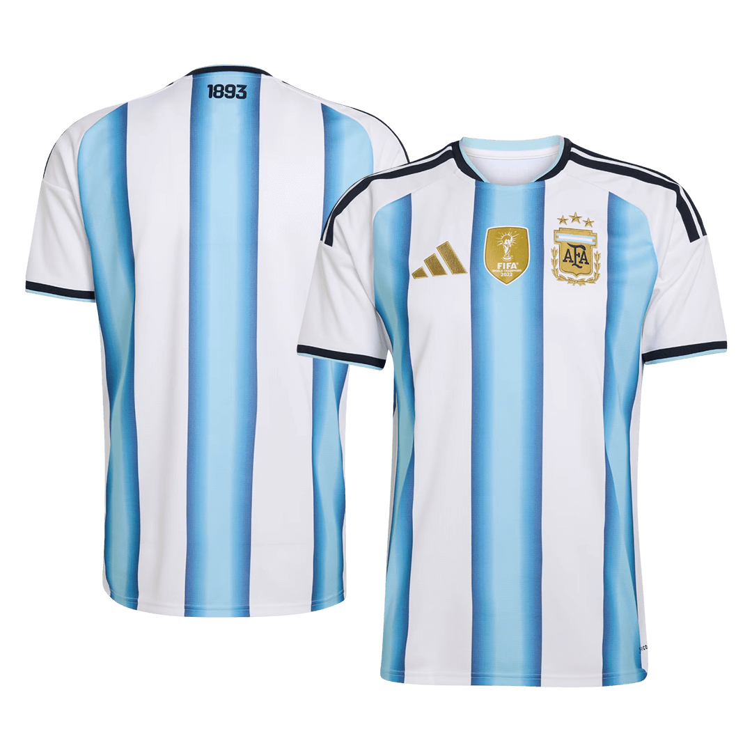 Argentina Mens Home Soccer Kit World Cup 2026 Blue&White [PREMIUM]