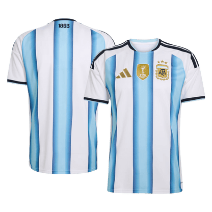 Argentina Mens Home Soccer Kit World Cup 2026 Blue&White [PREMIUM]