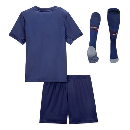 PSG Kids Home Soccer Full Set 2025/26 Navy