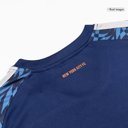 New York City Mens Away Soccer Jersey 2025/26 Blue