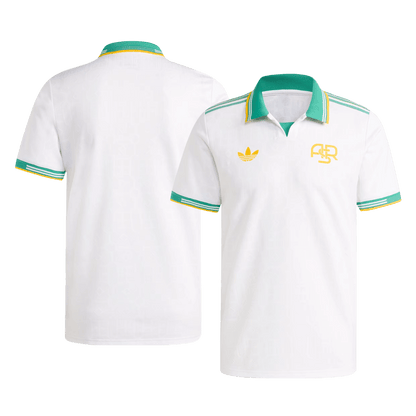 Roma Mens Third Away Soccer Jersey 2025/26 White - Player Version