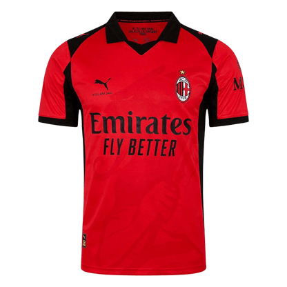 AC Milan Mens Soccer Jersey 2025/26 Red