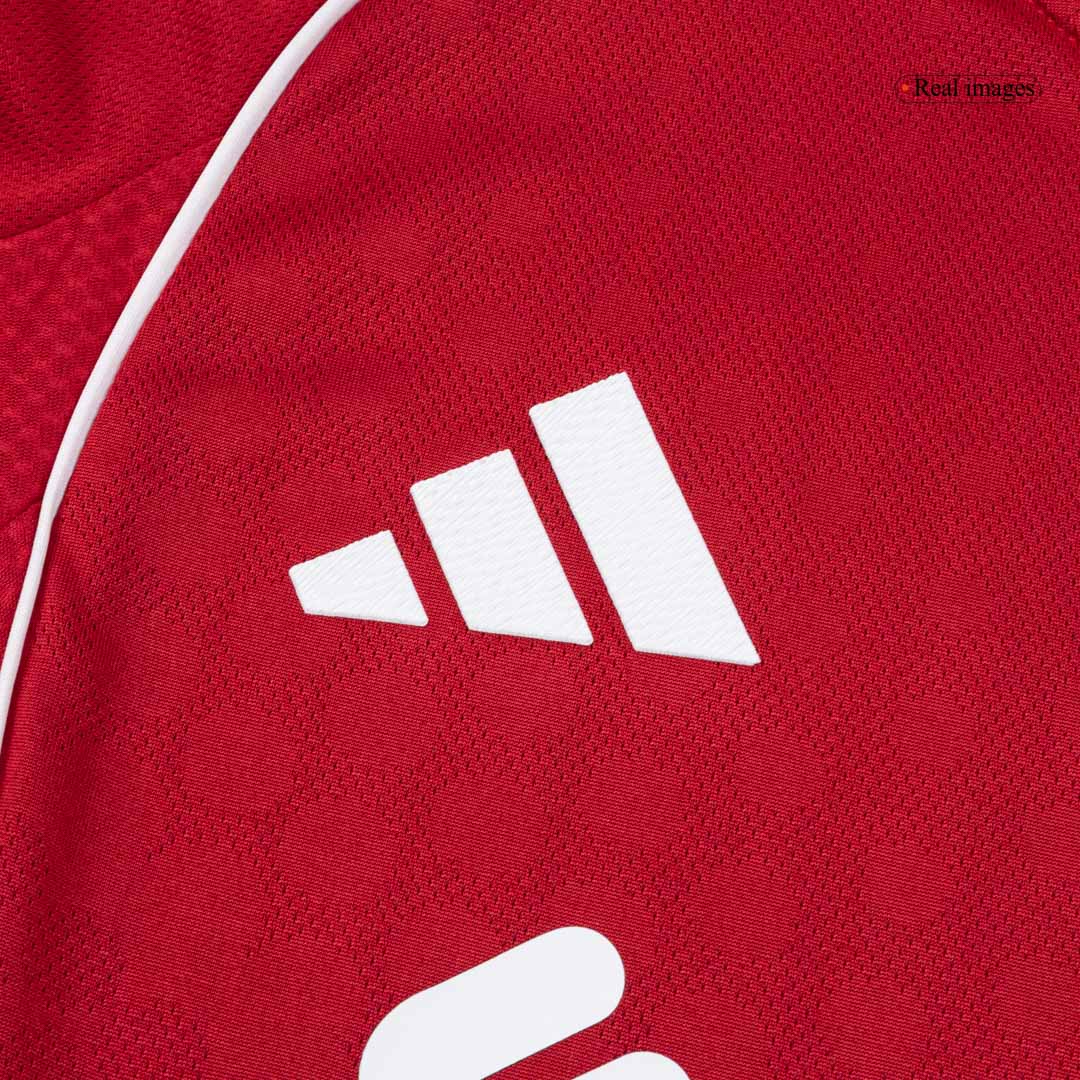 VIRGIL #4 Liverpool Mens Home Soccer Jersey 2025/26 Red - Player Version