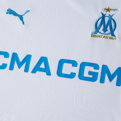 Marseille Mens Home Soccer Jersey 2025/26 White