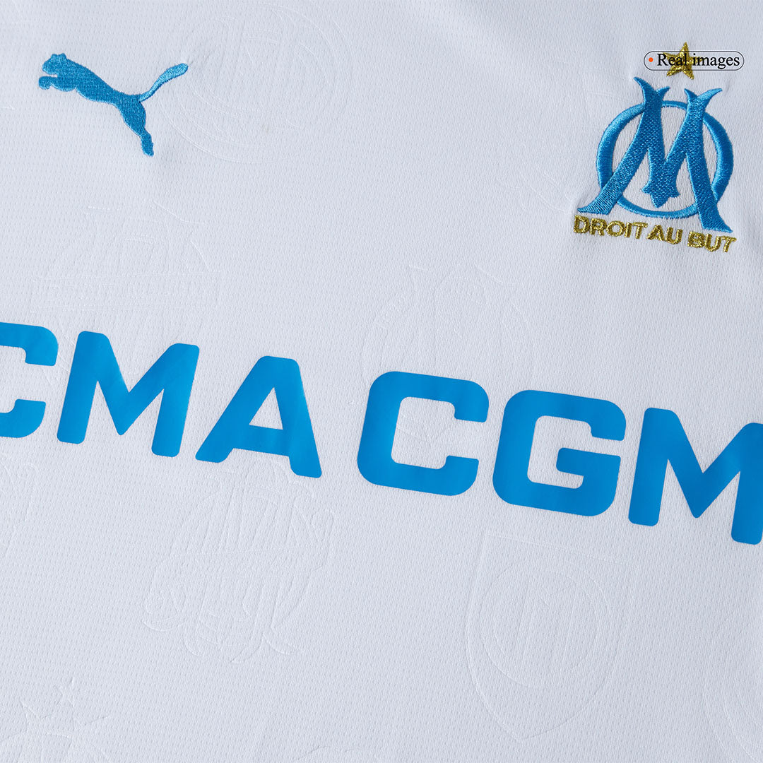 RABIOT #25 Marseille Mens Home Soccer Jersey 2025/26 White