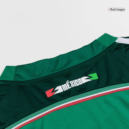Retro Mexico Mens Home Soccer Jersey 2014 Green