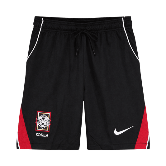 South Korea Mens Home Soccer Shorts World Cup 2026 Black
