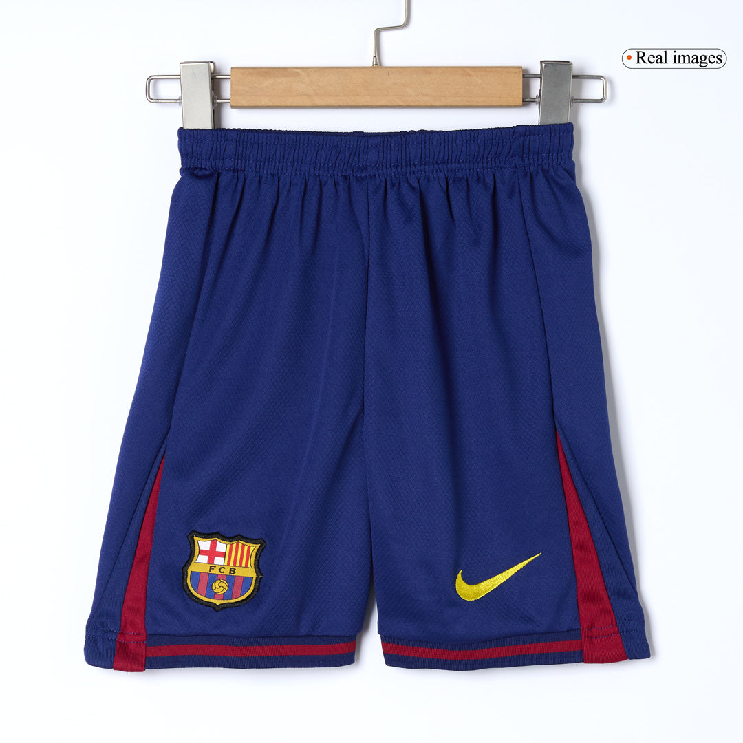 Barcelona Kids Home Soccer Kit 2025/26 Red&Blue [PREMIUM]