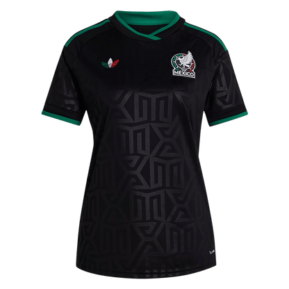 Mexico Womens Away Soccer Jersey World Cup 2026 Black
