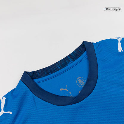 Iceland Mens Home Soccer Jersey World Cup 2026 Blue