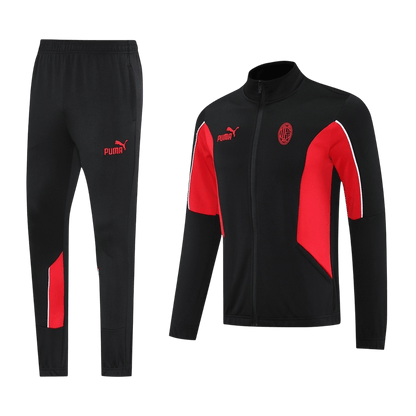 AC Milan Mens Training Tracksuit Kit 2025/26 Black