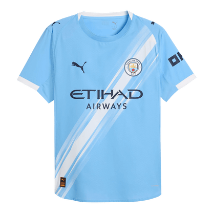 Manchester City Mens Home Soccer Jersey 2025/26 Blue - Player Version
