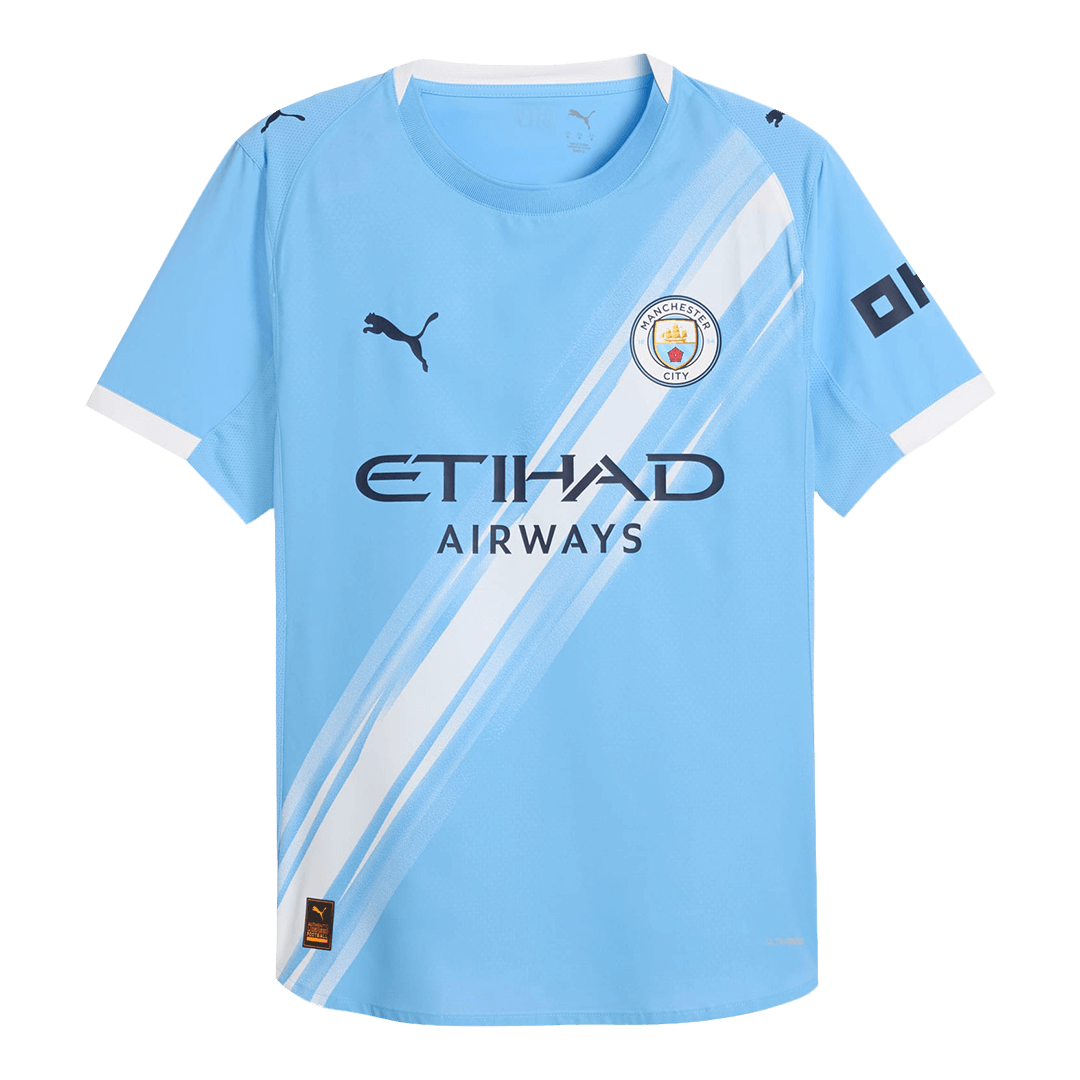 HAALAND #9 Manchester City Mens Home Soccer Jersey World Cup 2025/26 Blue - Player Version