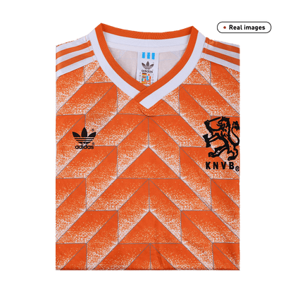 Retro Netherlands Mens Home Soccer Jersey 1988