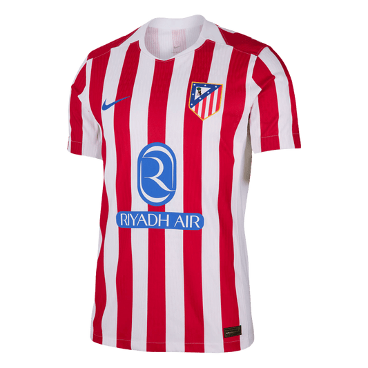 Atletico Madrid Mens Home Soccer Jersey 2025/26 Red&White - Player Version