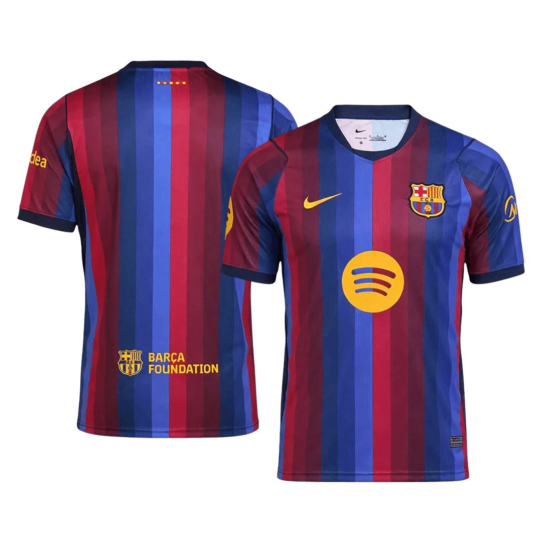 Barcelona Mens Home Soccer Jersey 2026/27 Blue&Garnet