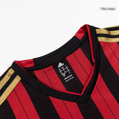Retro AC Milan Mens Home Soccer Jersey 2013/14 Red&Black