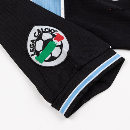 Retro Lazio Mens Away Soccer Jersey 1998/99 Navy