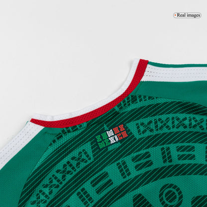 Mexico Mens Home Soccer Jersey World Cup 2026 Green - Player Version