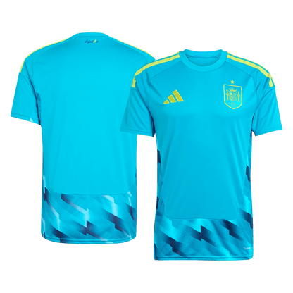 Spain Mens Soccer Jersey World Cup 2026 Blue