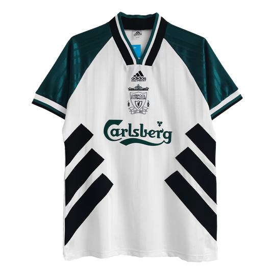 Retro Liverpool Mens Away Soccer Jersey 1993/95