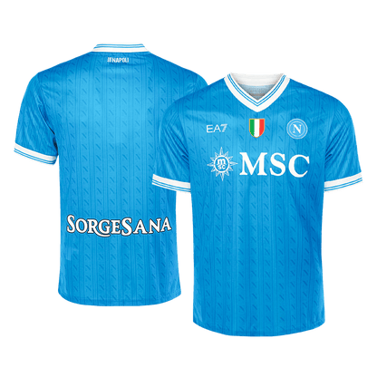 Napoli Mens Home Soccer Jersey 2025/26 Blue