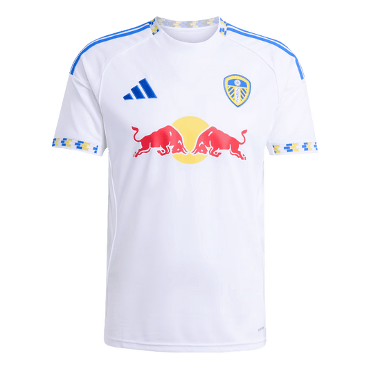 Leeds United Mens Home Soccer Jersey 2025/26 White