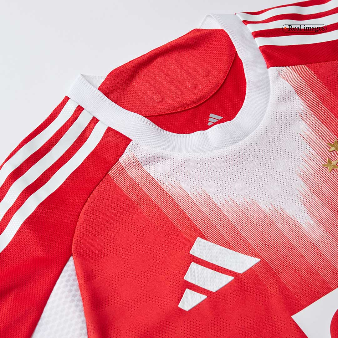 LUIS DÍAZ #14 Bayern Munich Mens Home Soccer Jersey 2025/26 Red - Player Version
